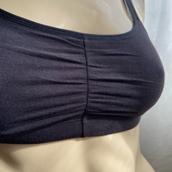 34 Racerback black cotton fruit of the loom bra - Picture 5 of 9